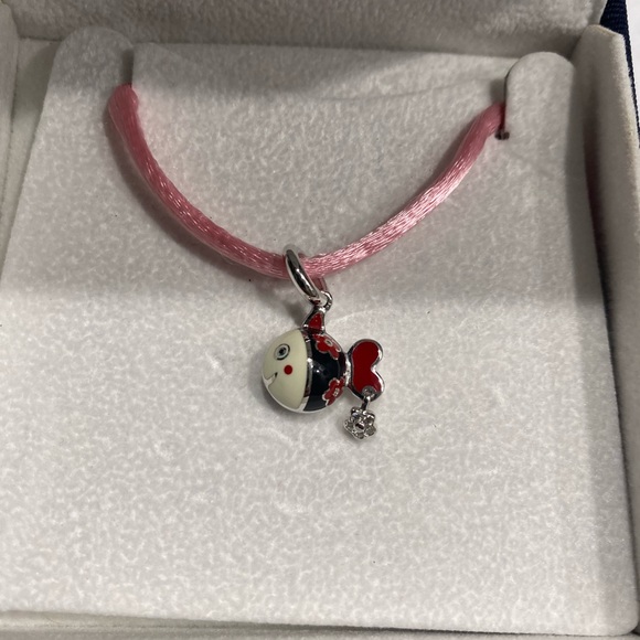 Aaron Basha Ball Fish Charm. NEVER BEEN WORN - Picture 4 of 4